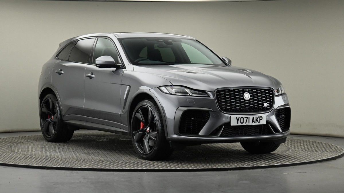 Jaguar F-PACE Sticky Header Image