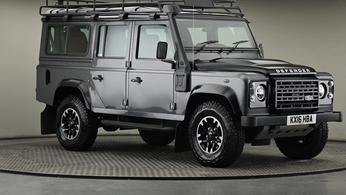 Land Rover Defender 110 Sticky Header Image