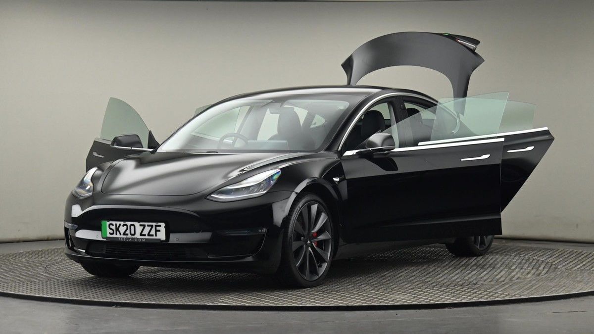 More views of Tesla Model 3