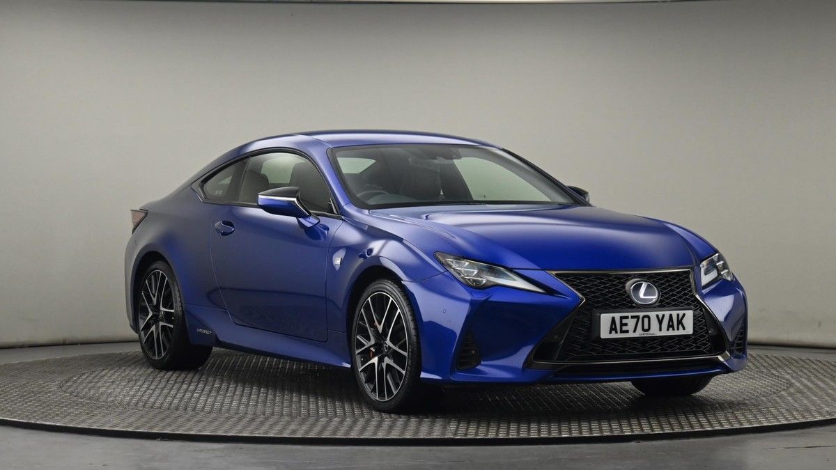 Lexus RC Sticky Header Image