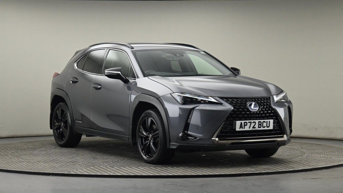 Lexus UX Sticky Header Image