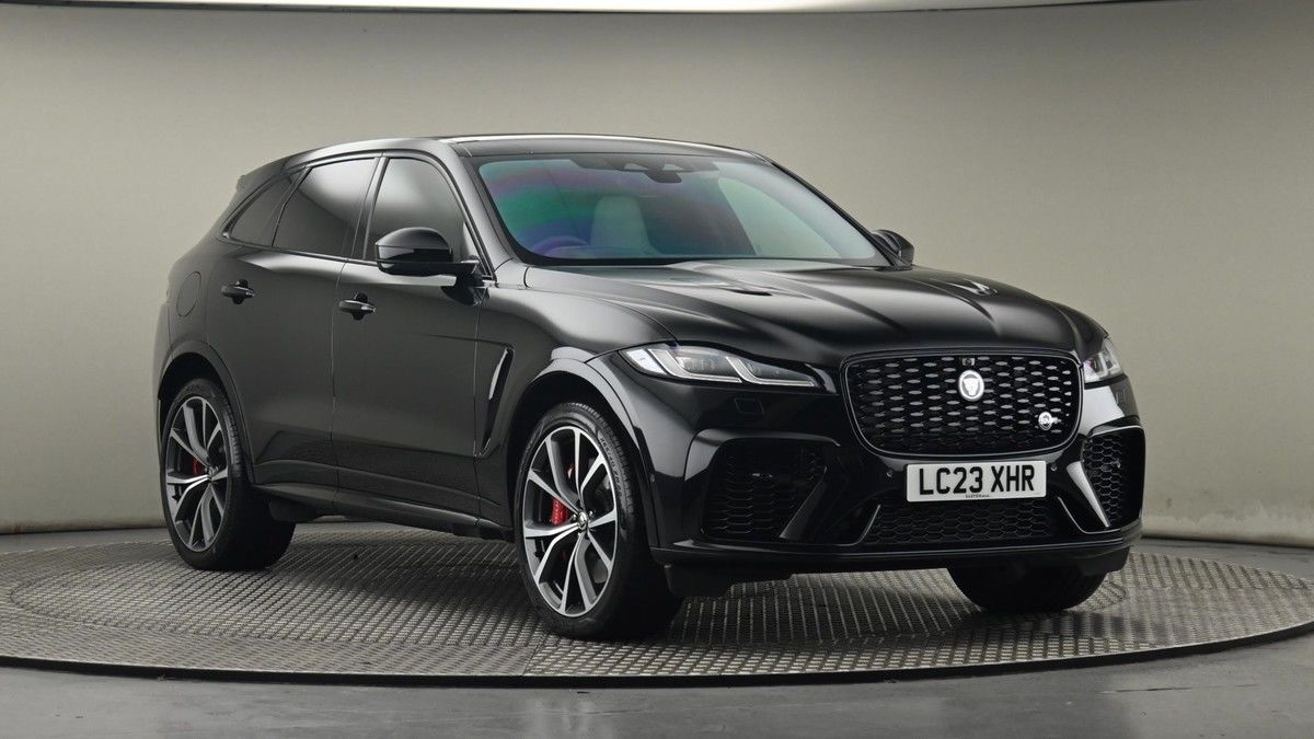 Jaguar F-PACE Sticky Header Image