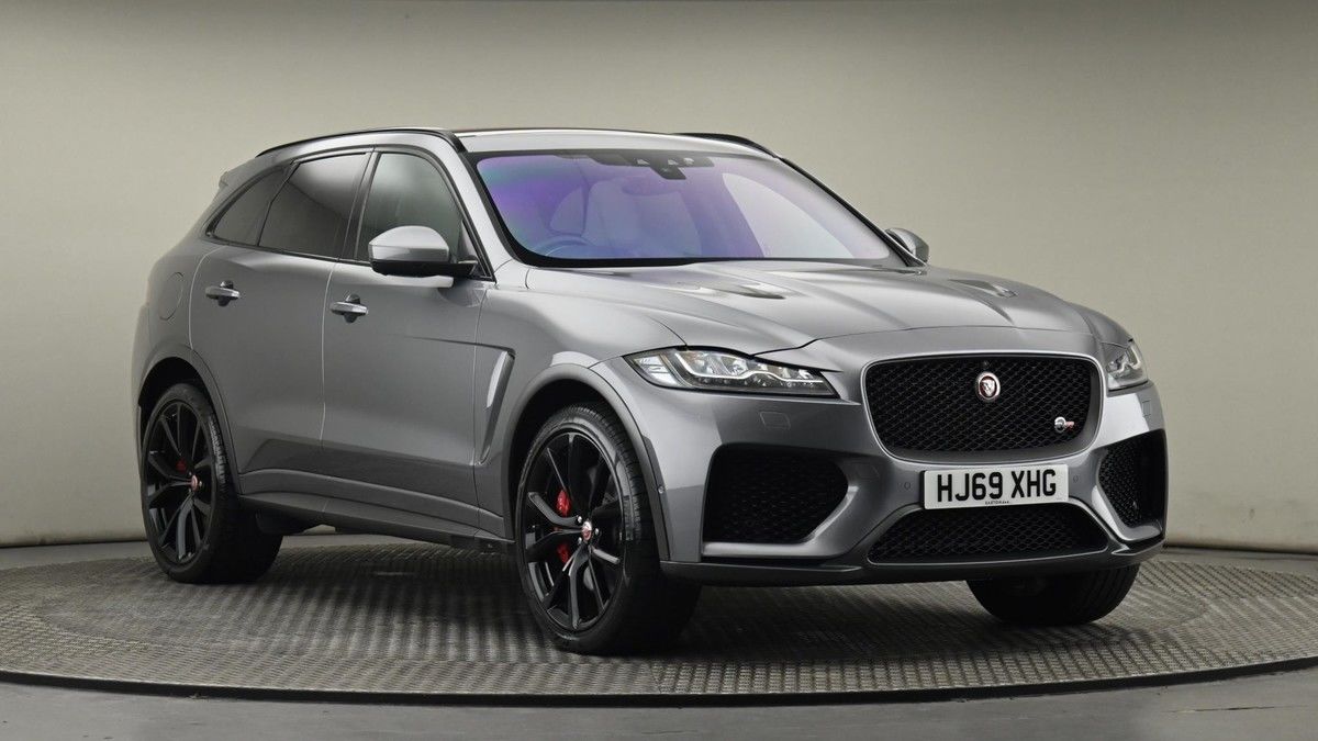 Jaguar F-PACE Sticky Header Image