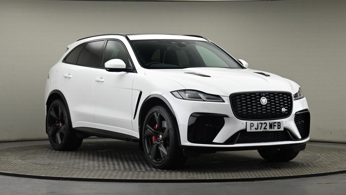 2022 Jaguar F-PACE 5.0 P550 V8 SVR Quickshift AWD Euro 6 (s/s) 5dr ...