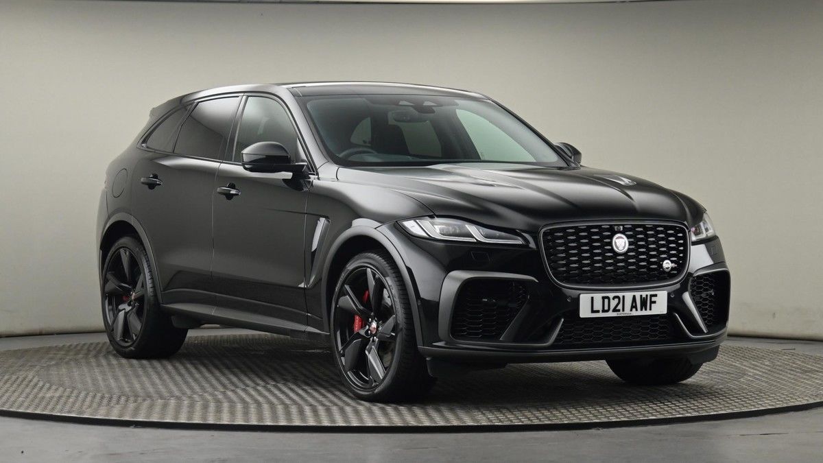 Jaguar F-PACE Sticky Header Image