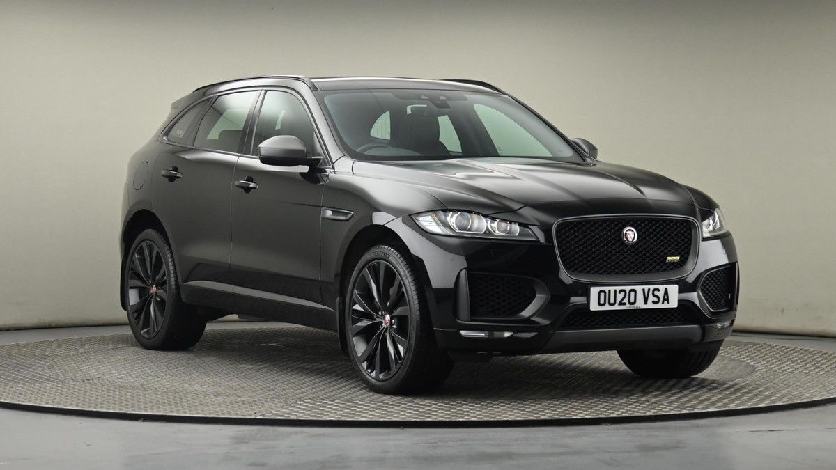 Jaguar F-PACE Sticky Header Image