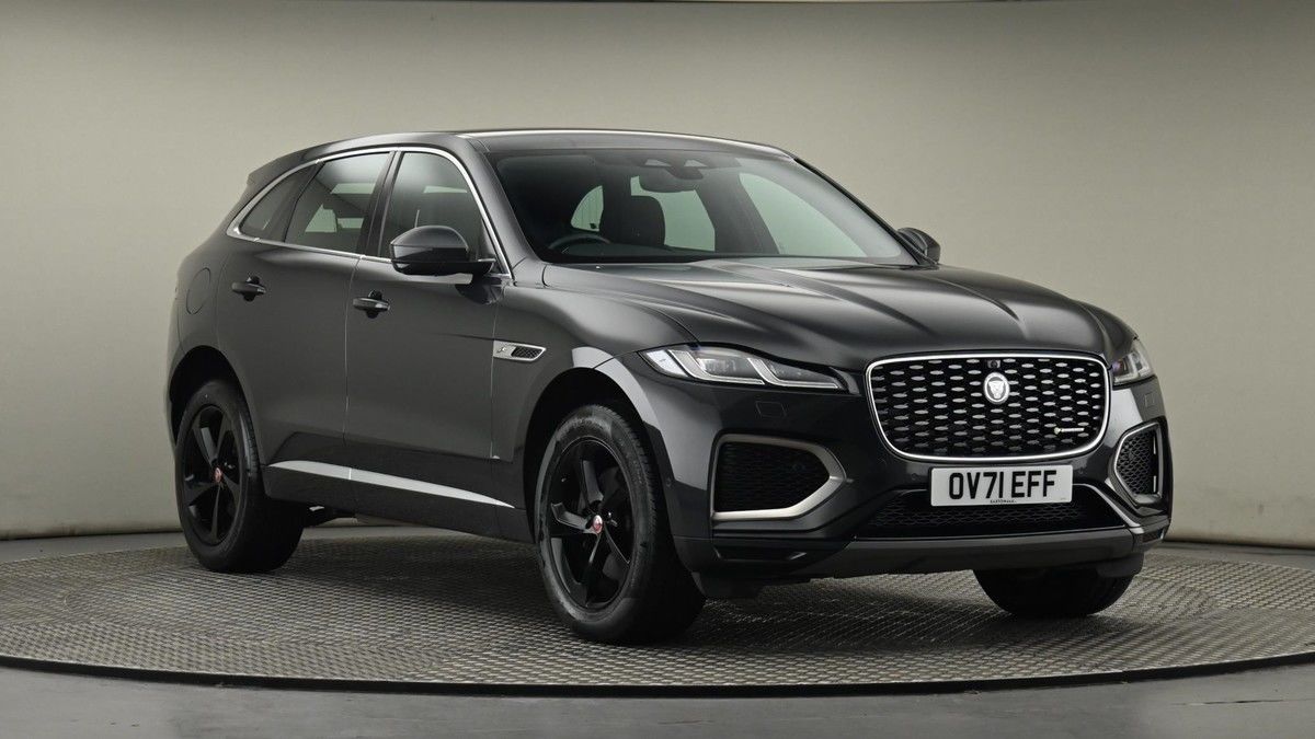 Jaguar F-PACE Sticky Header Image