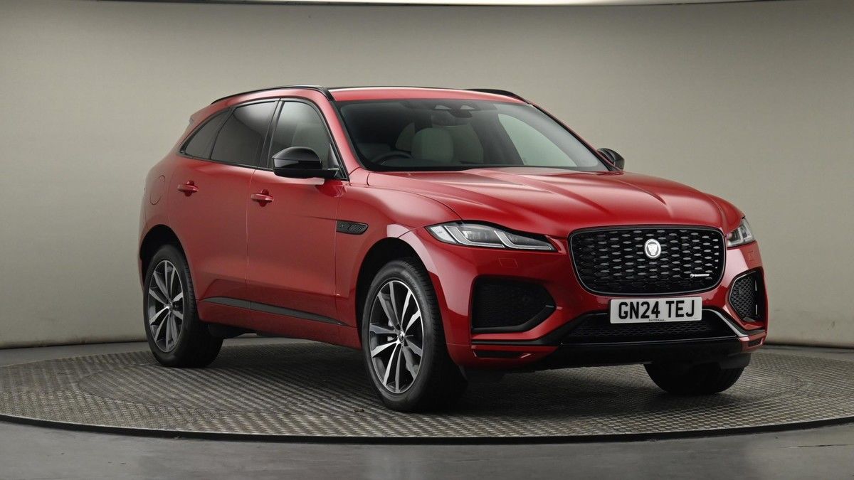 Jaguar F-PACE Sticky Header Image