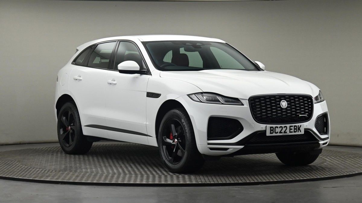 Jaguar F-PACE Sticky Header Image