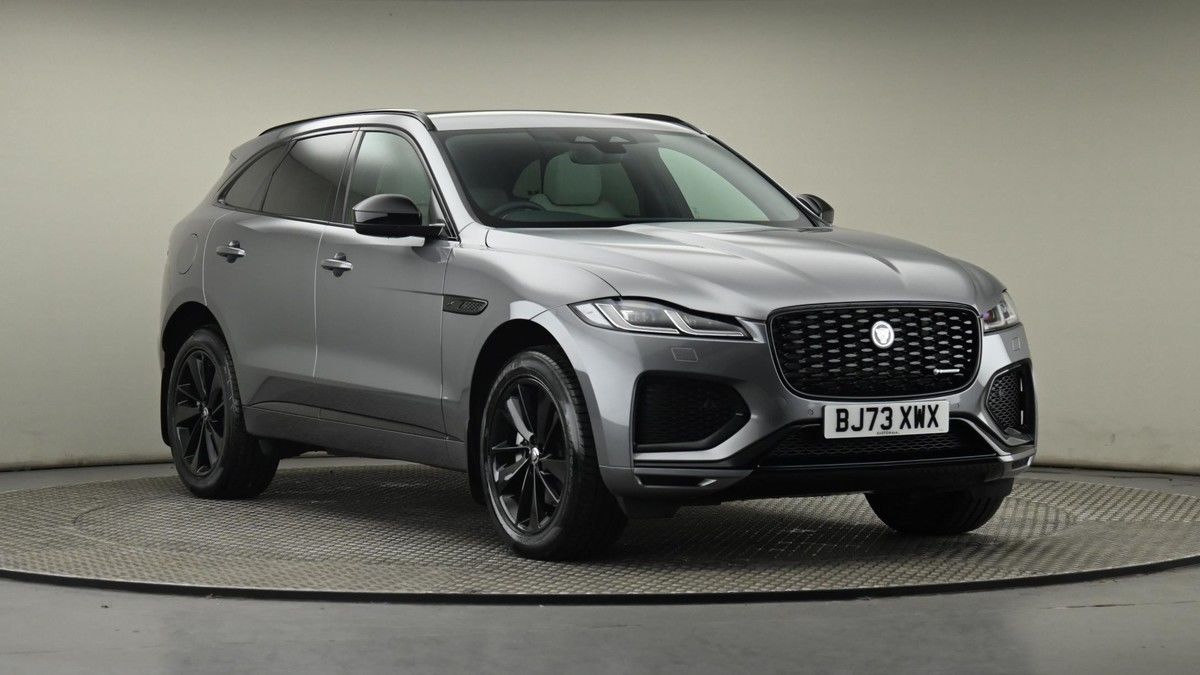 Jaguar F-PACE Sticky Header Image