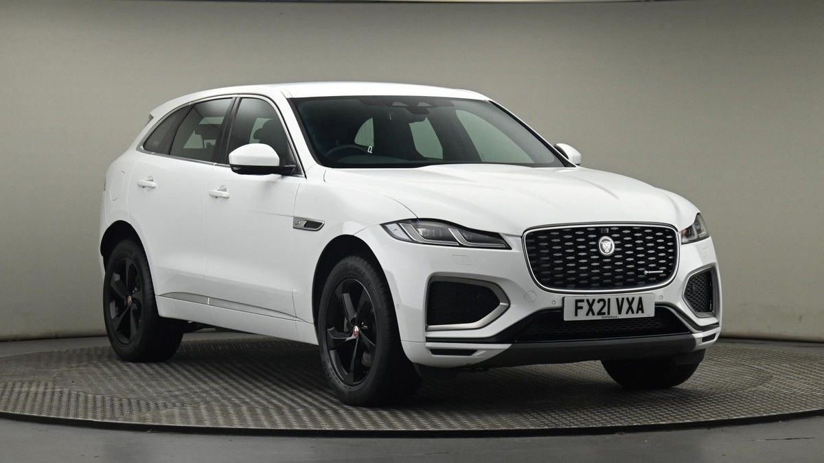 Jaguar F-PACE Sticky Header Image