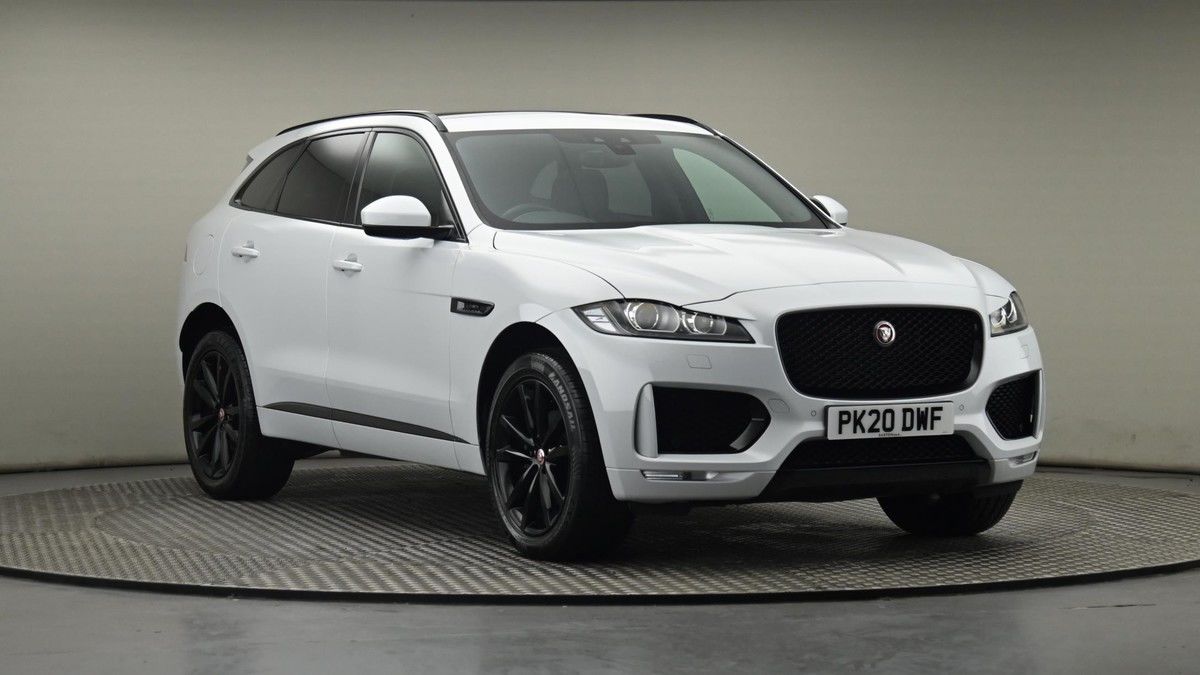 Jaguar F-PACE Sticky Header Image