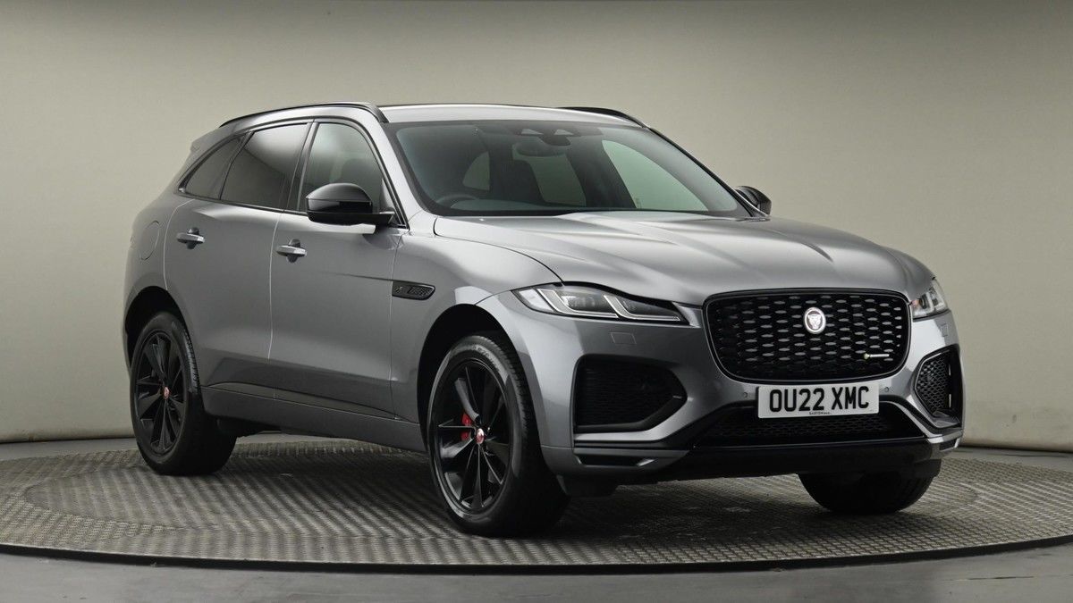 Jaguar F-PACE Sticky Header Image