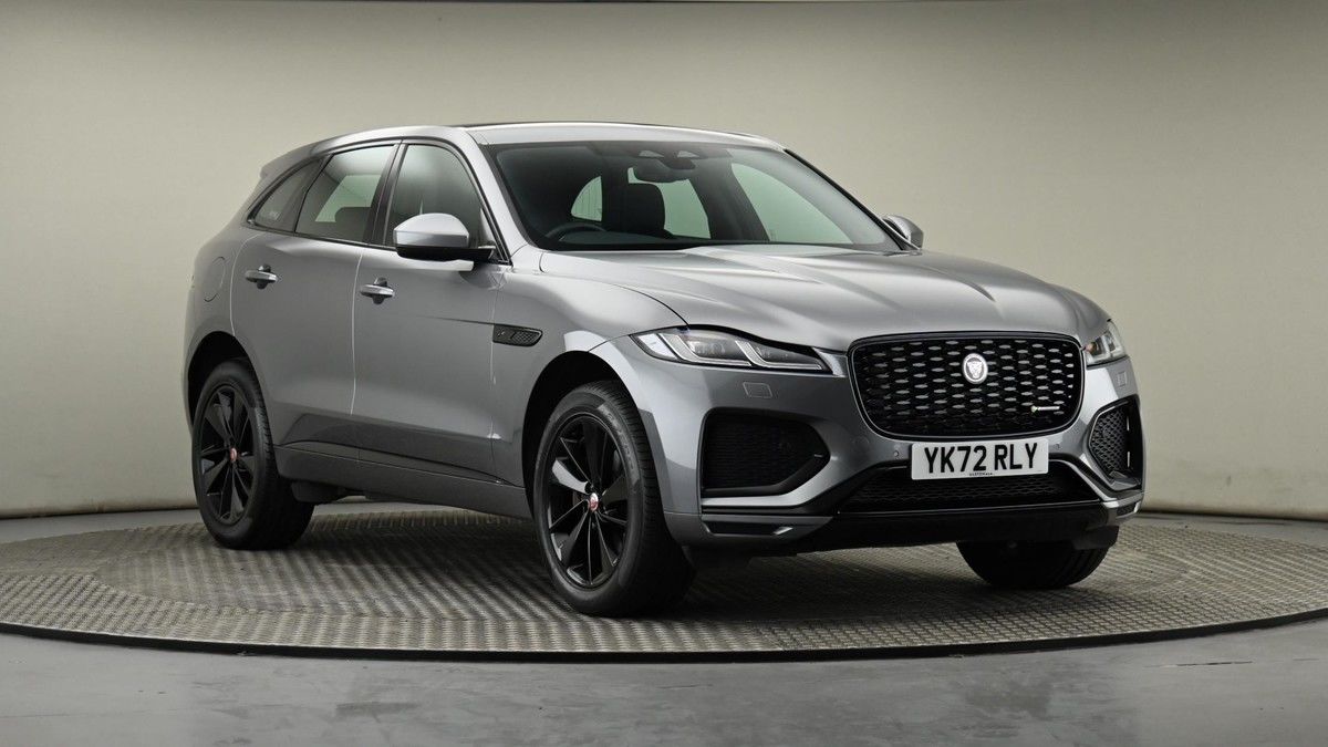 Jaguar F-PACE Sticky Header Image