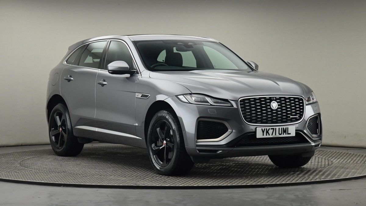 Jaguar F-PACE Sticky Header Image