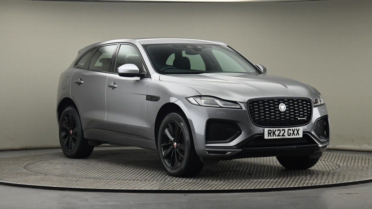 Jaguar F-PACE Sticky Header Image