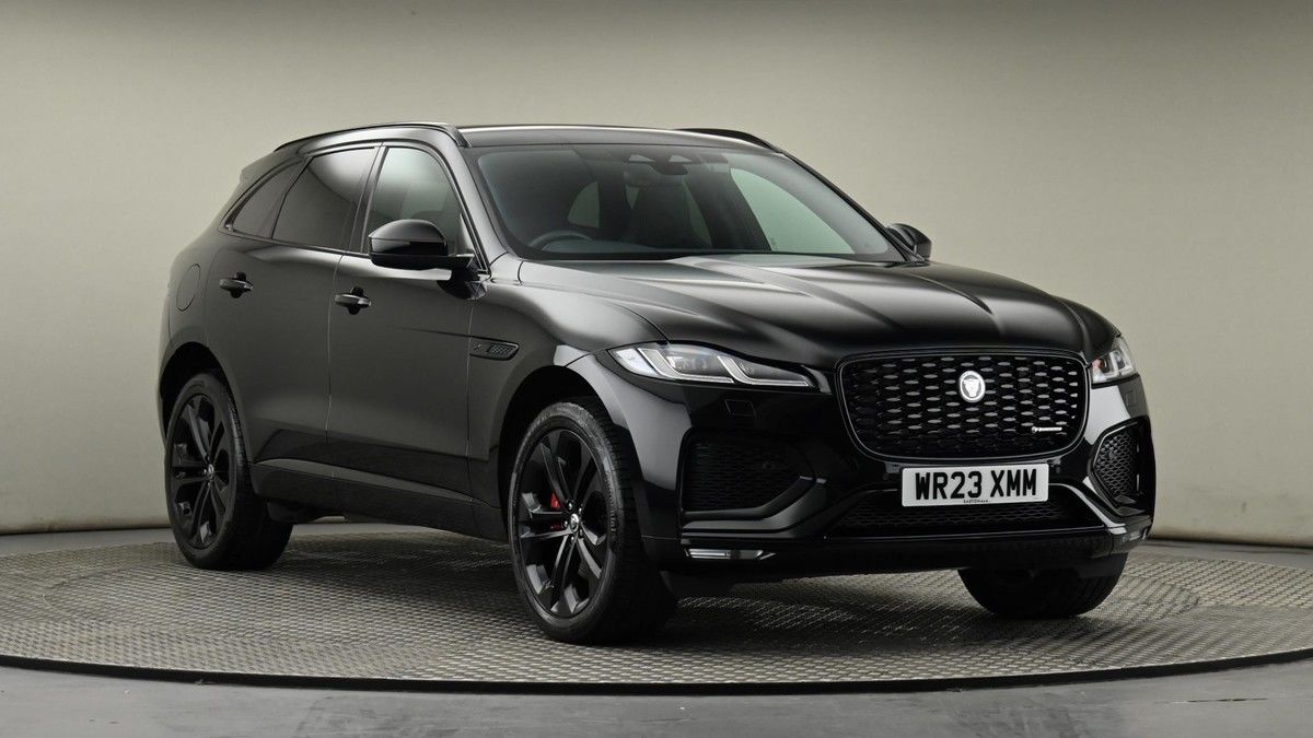 Jaguar F-PACE Sticky Header Image