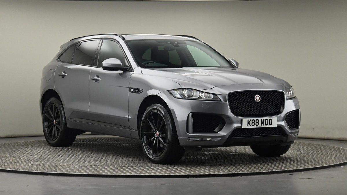 Jaguar F-PACE Sticky Header Image