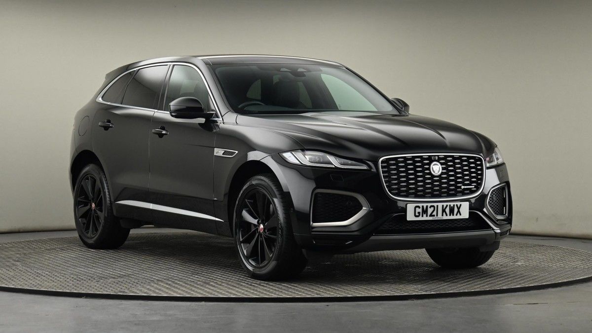 Jaguar F-PACE Sticky Header Image