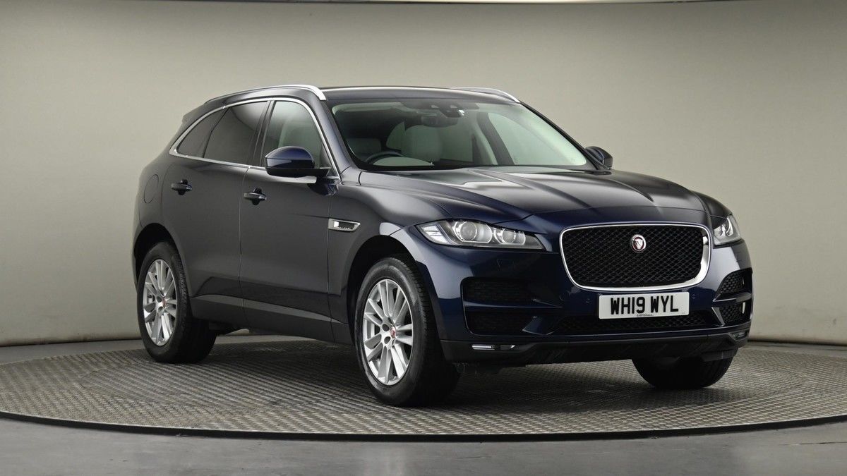 Jaguar F-PACE Sticky Header Image