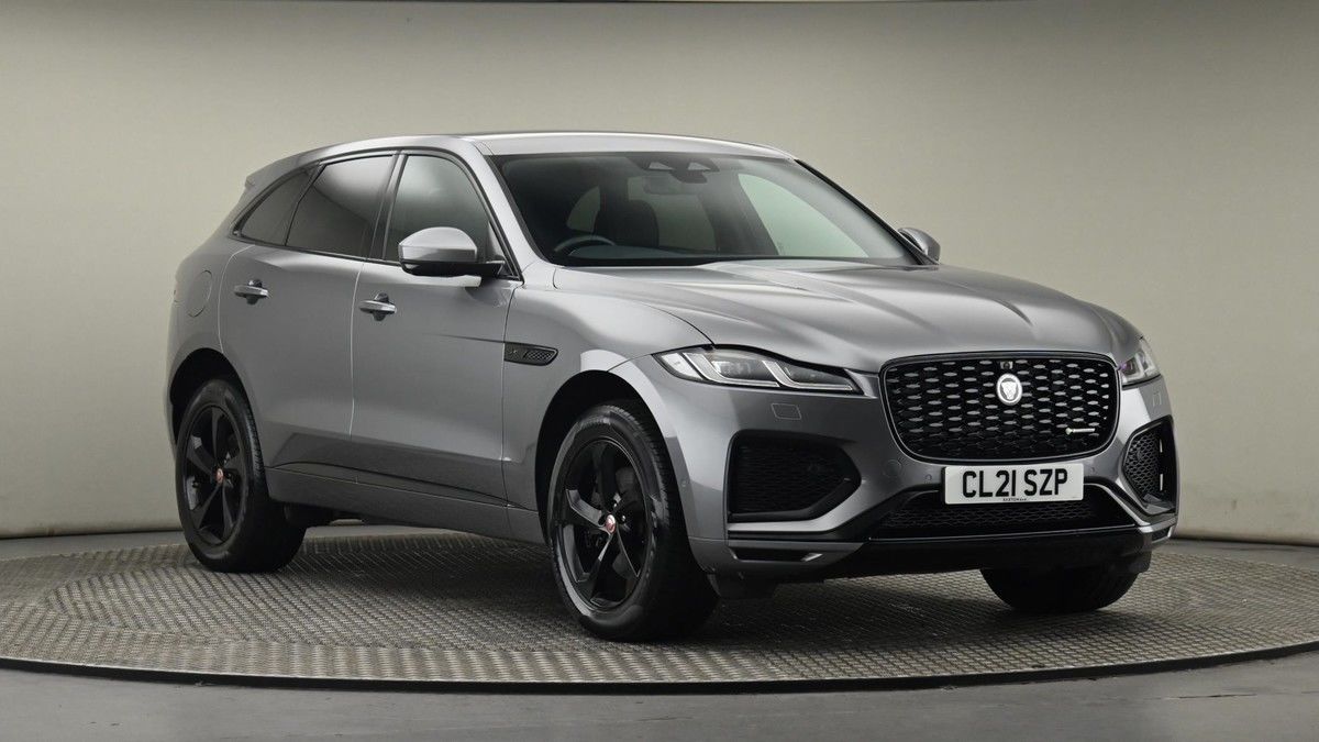 Jaguar F-PACE Sticky Header Image