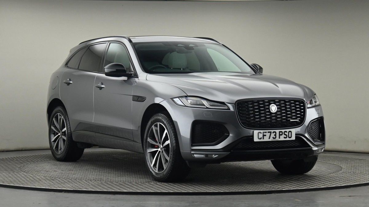 Jaguar F-PACE Sticky Header Image