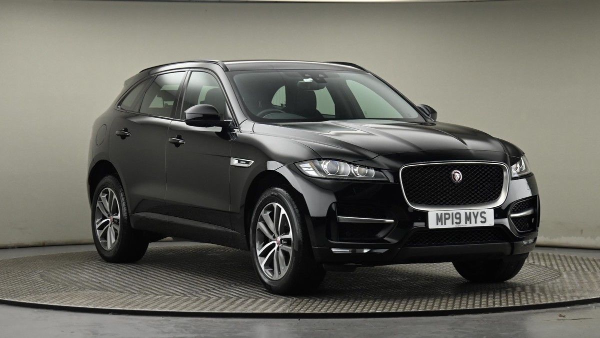 Jaguar F-PACE Sticky Header Image