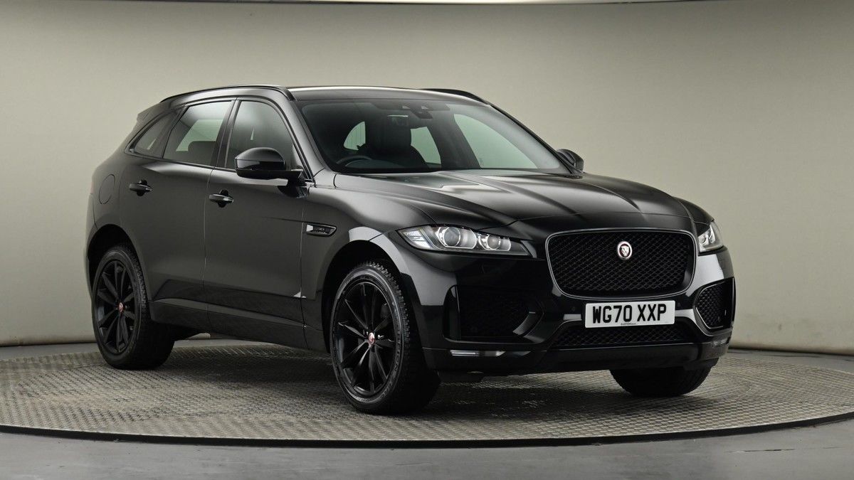 Jaguar F-PACE Sticky Header Image