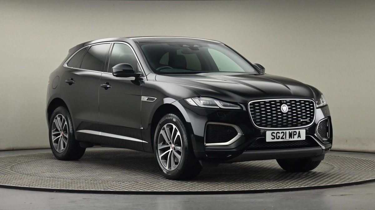 Jaguar F-PACE Sticky Header Image