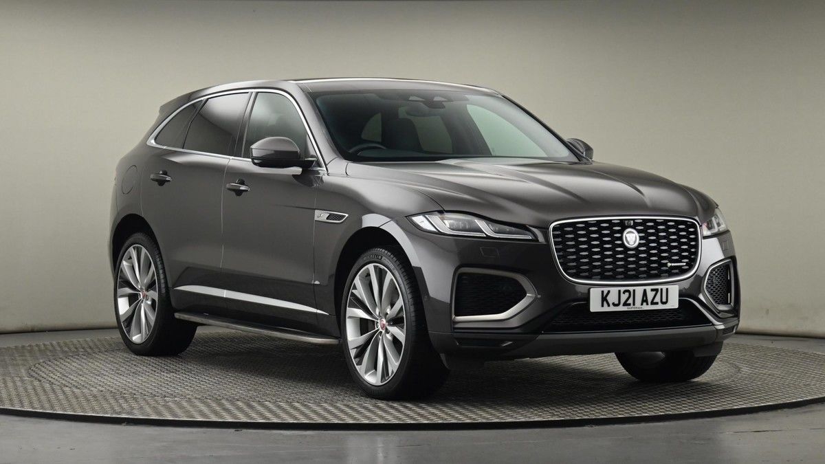 Jaguar F-PACE Sticky Header Image