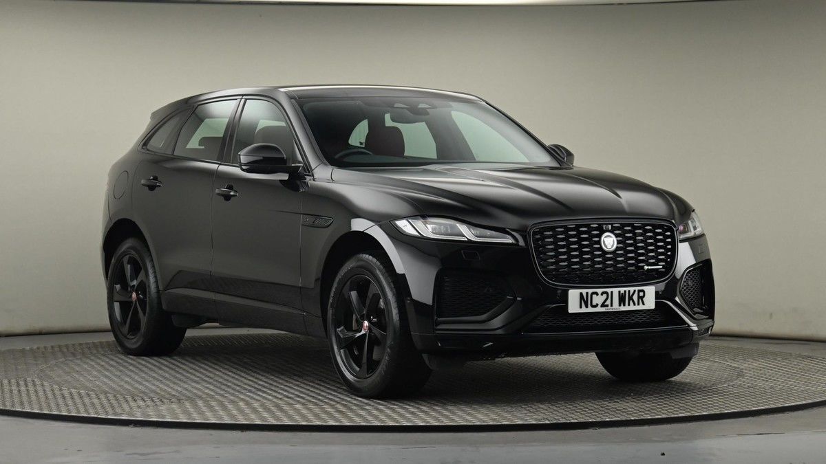 Jaguar F-PACE Sticky Header Image