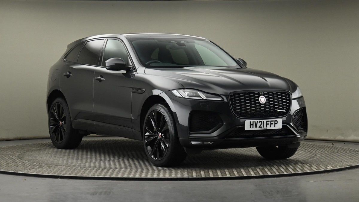 Jaguar F-PACE Sticky Header Image