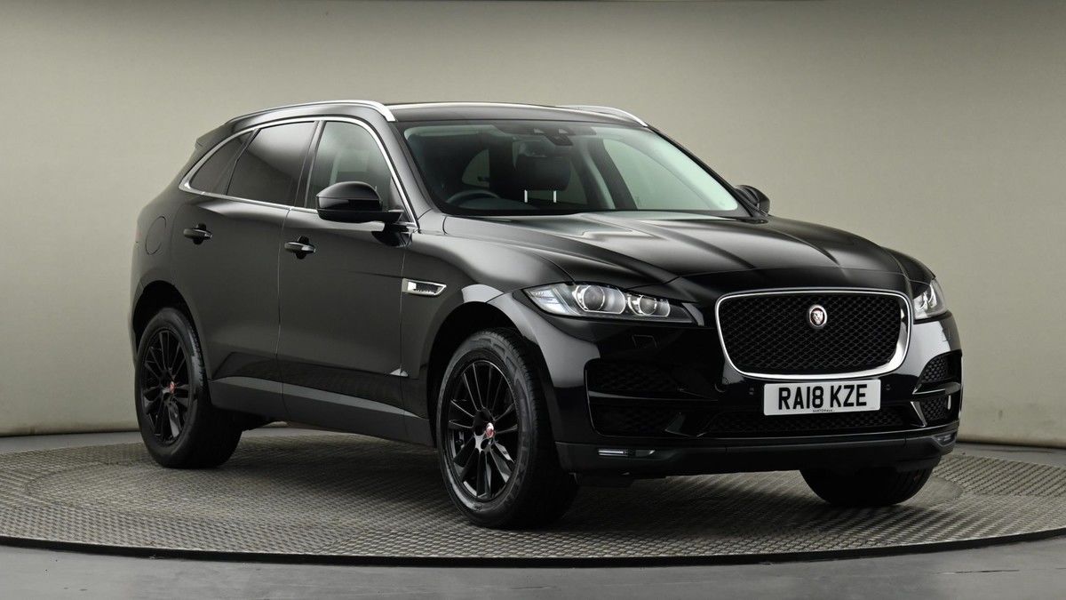 Jaguar F-PACE Sticky Header Image