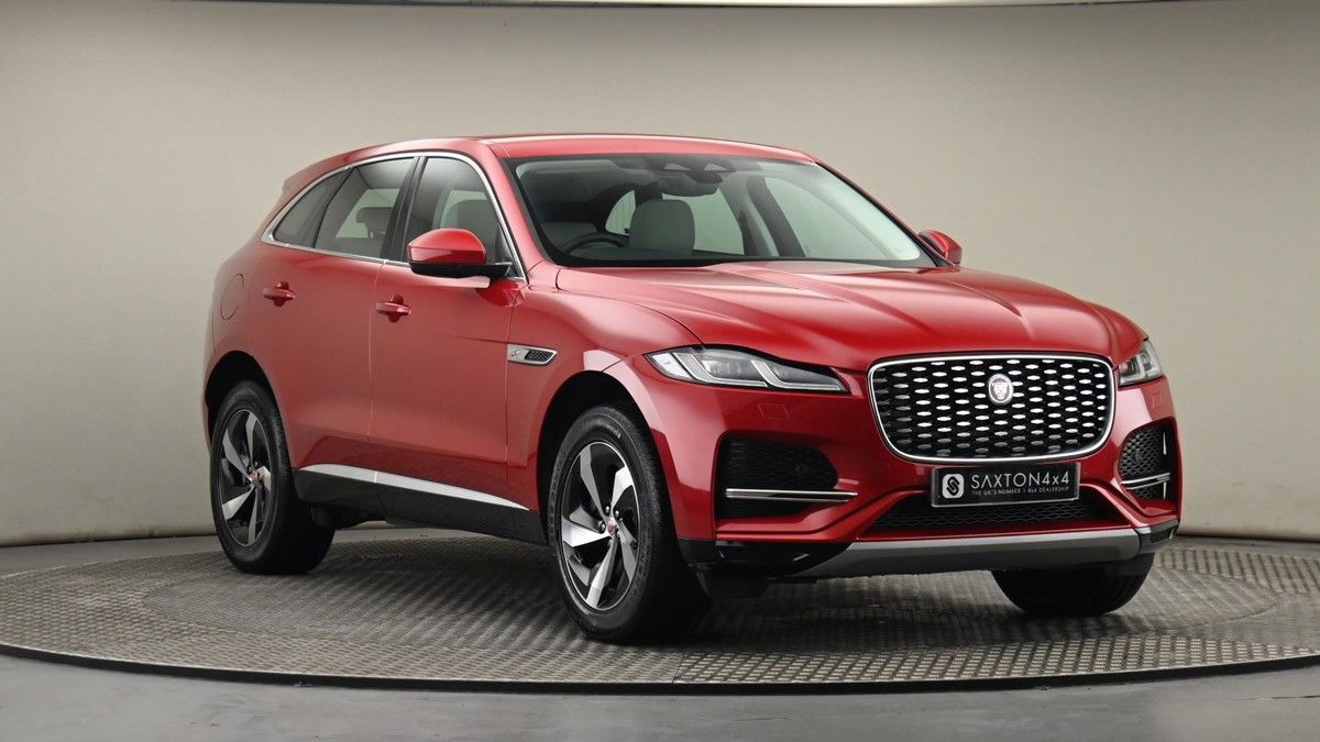 Jaguar F-PACE Sticky Header Image