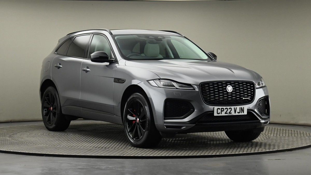 Jaguar F-PACE Sticky Header Image