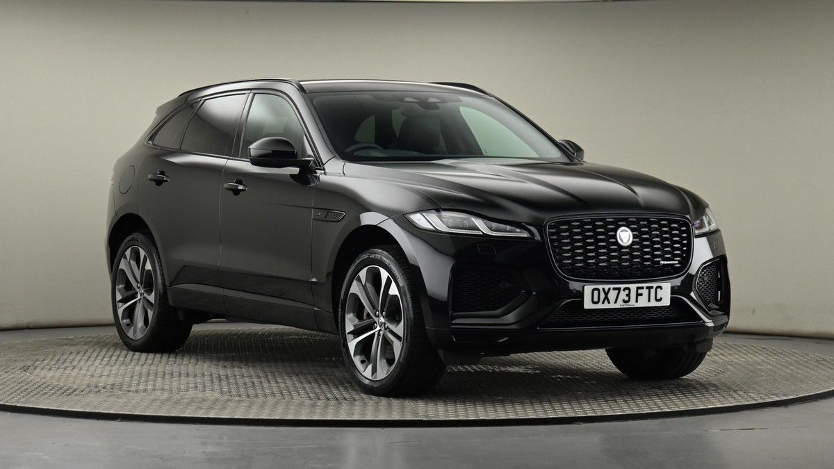 Jaguar F-PACE Sticky Header Image