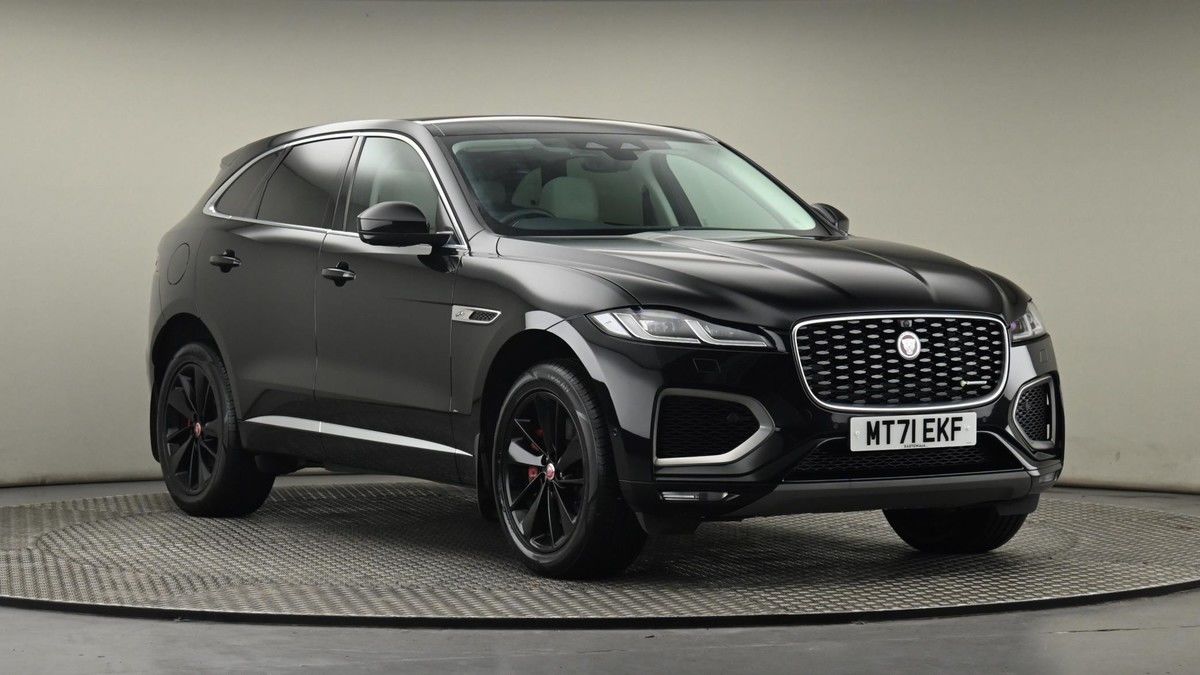 Jaguar F-PACE Sticky Header Image