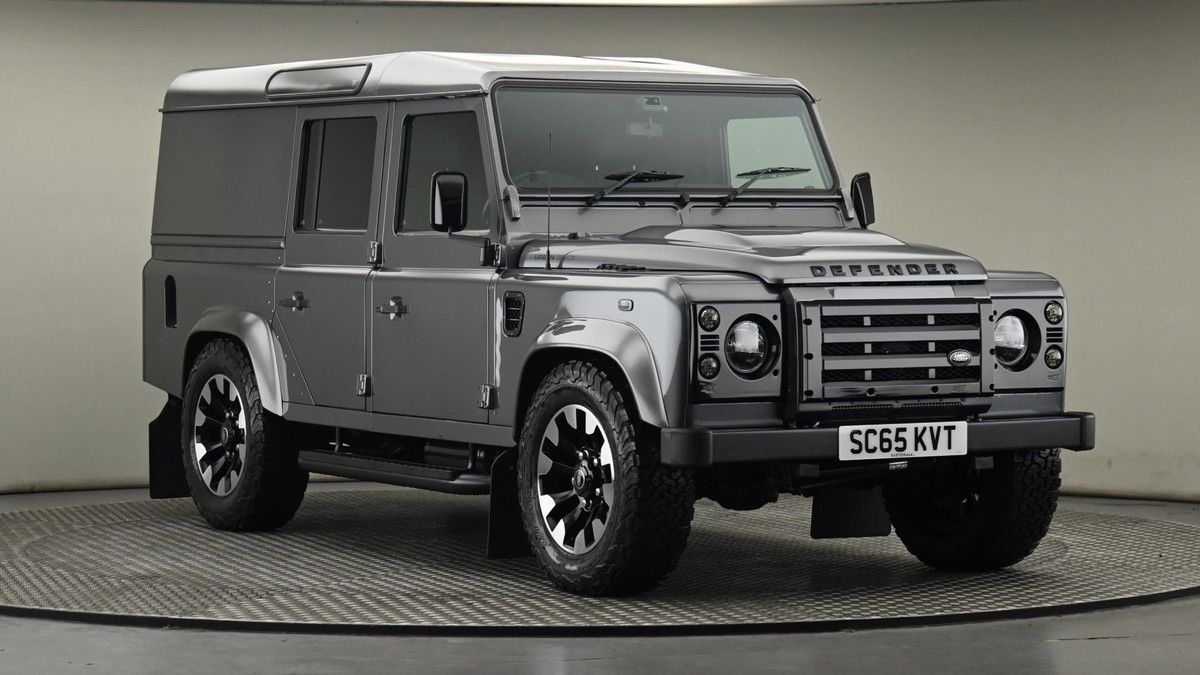 Land Rover Defender 110 Sticky Header Image